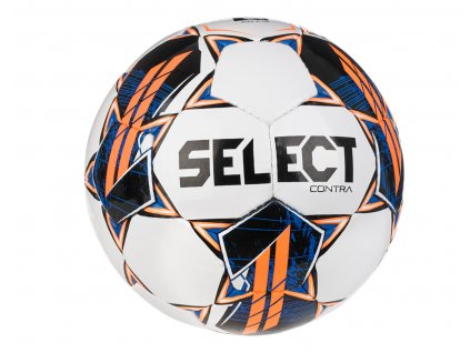 Fotbalový míč Select FB Contra bílo oranžová
