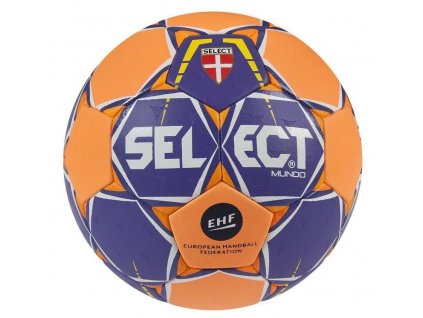 Házenkářský míč Select HB Mundo oranžovo fialová