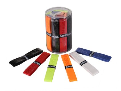 Exclusive overgrip omotávka tl. 0,6 mm / box 24 ks mix barev