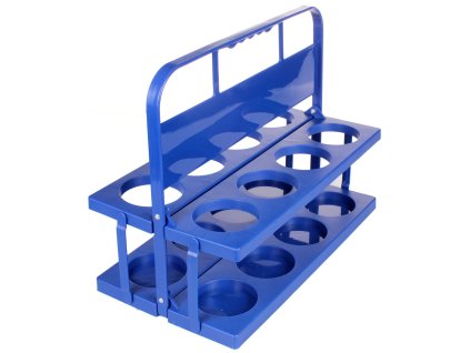 Holder 8 plastový nosič lahví modrá