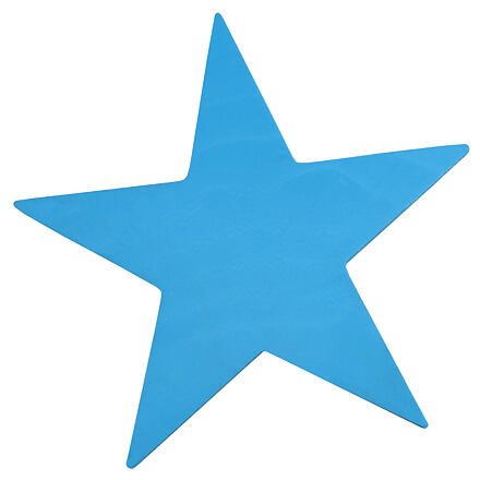 Merco Star značka na podlahu modrá Barva: Modrá