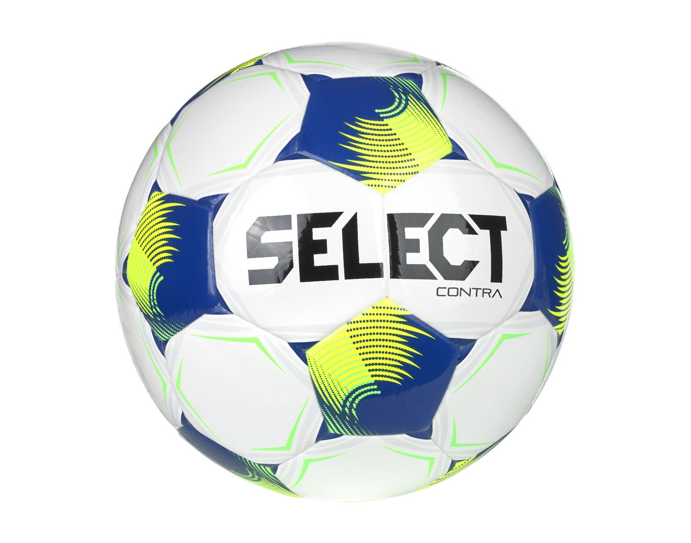 Fotbalový míč Select FB Contra bílo modrá velikost míče: 3