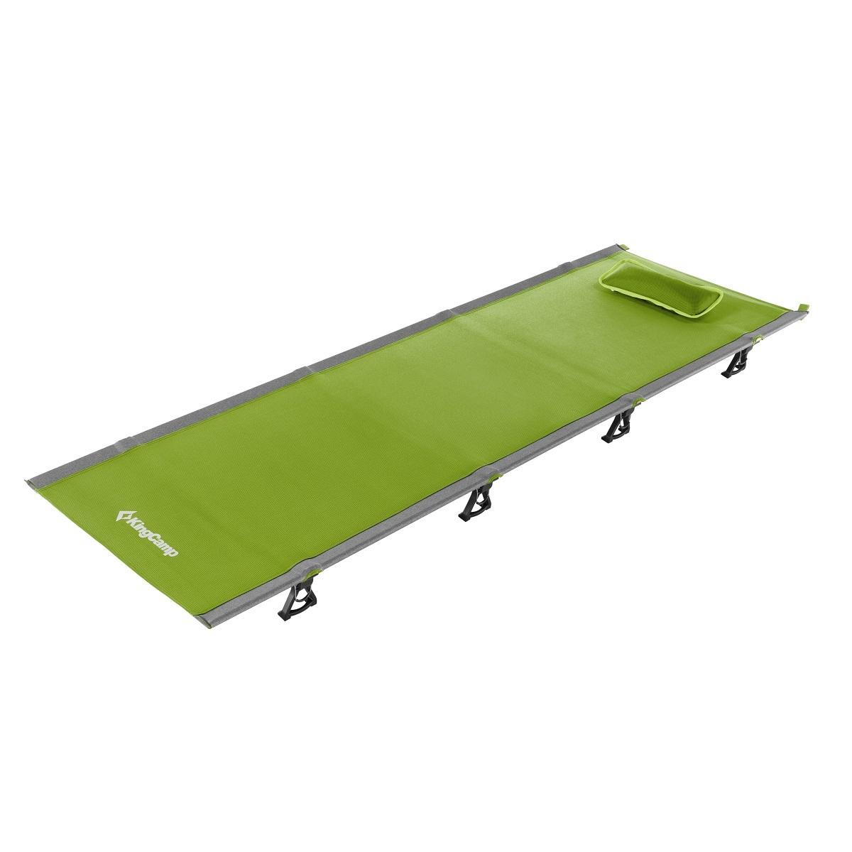 Kempingové skládací lehátko KING CAMP Ultralight Cot - zelené
