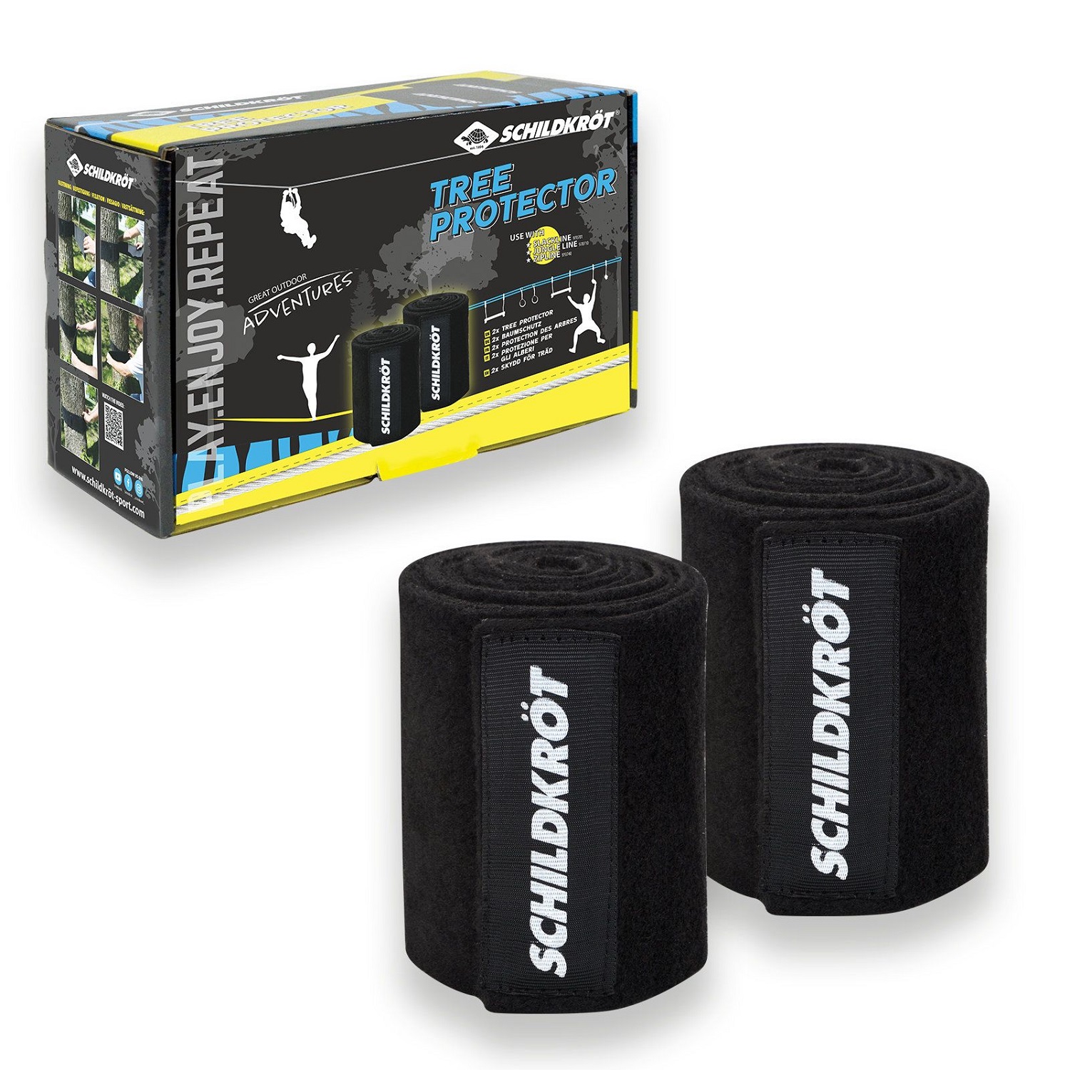Slackline SCHILDKROT - Deluxe Tree Protector Kit