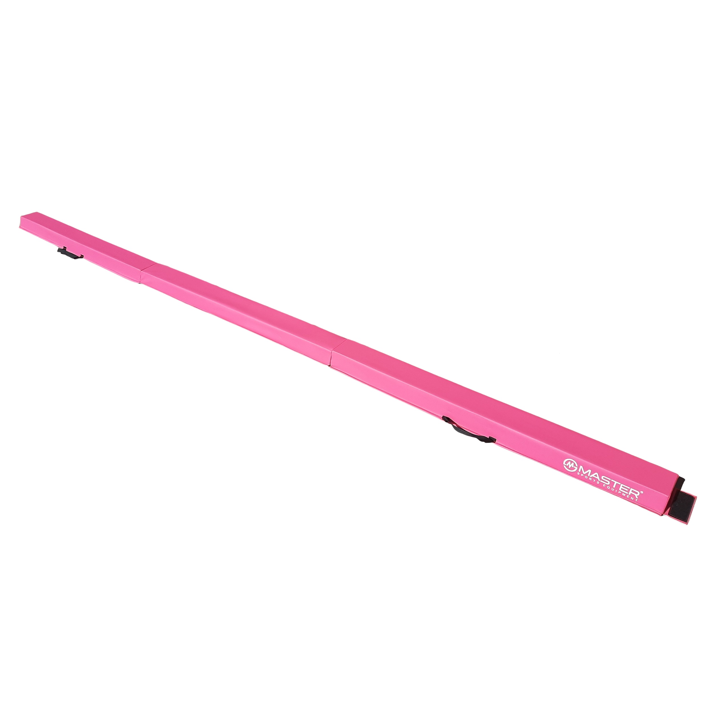 Gymnastická kladina MASTER 360 x 10 cm EVA skládací - růžová