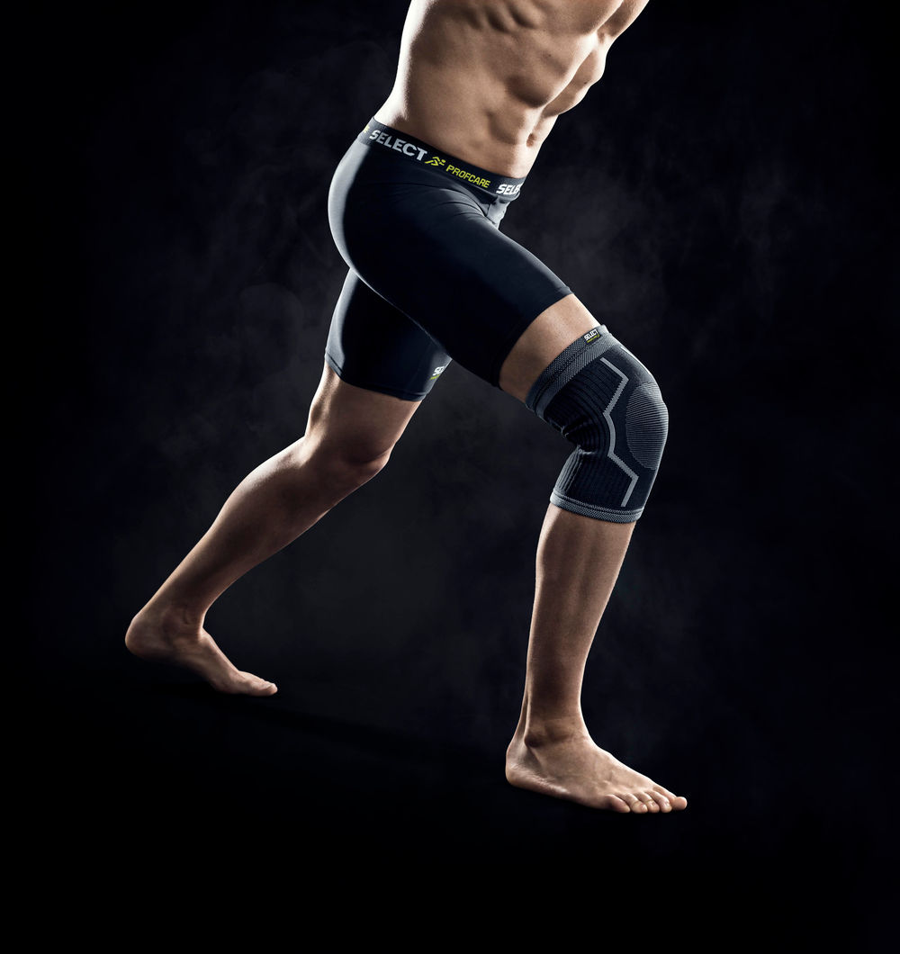 Bandáž kolene Select Knee support černá Velikost: XL