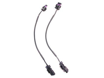 2 ks adaptérových kabelů Audi 4pin vstup na 3pin výstup