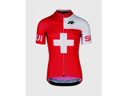 Pánský cyklistický dres s krátkým rukávem SwissFed japLand 2020