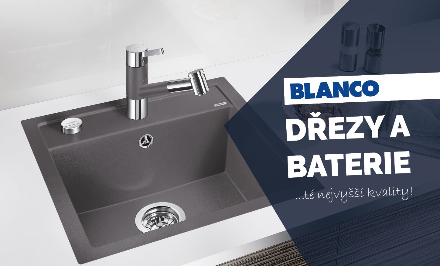 Blanco - dřezy a baterie
