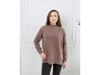 damsky svetr z ciste vlny s vysokym limcem astely.store