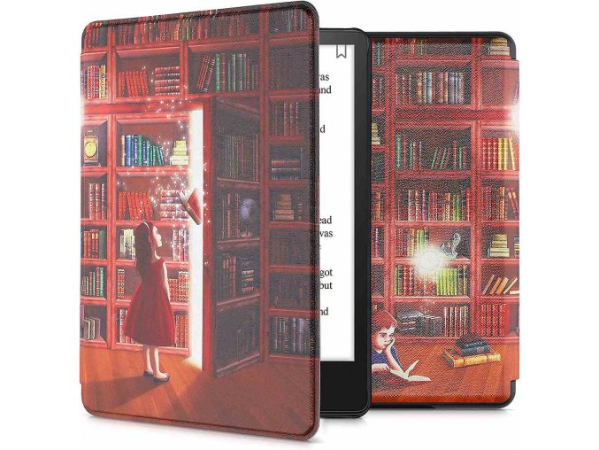 Pouzdro KW Mobile - Magical Library - KW5625611 - pro Amazon Kindle Paperwhite 5 (2021) - vícebarevné  + ZDARMA 7500 KNIH NA DVD + BALÍČKY KNIH V CENĚ 1400,-Kč + ZÁRUKA 3 ROKY