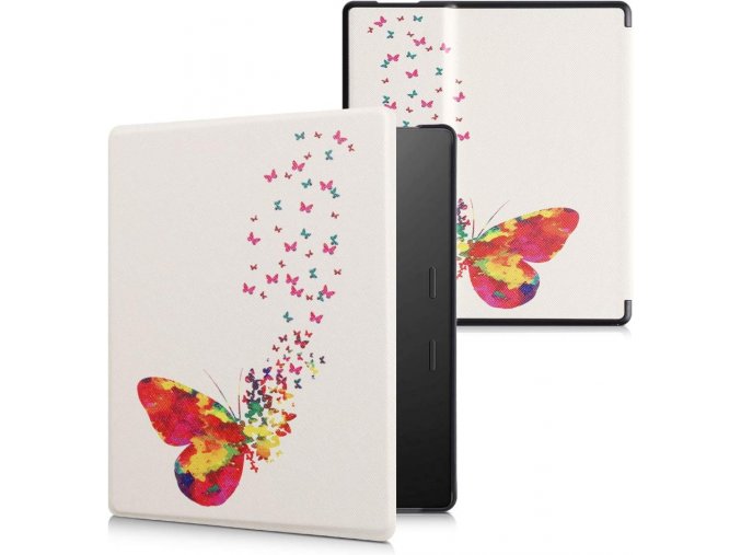 Pouzdro KW Mobile - Butterfly Swarm - KW4941714 - pro Amazon Kindle Oasis 2/3 - vícebarevné  + ZDARMA 7500 KNIH NA DVD + BALÍČKY KNIH V CENĚ 1400,-Kč + ZÁRUKA 3 ROKY