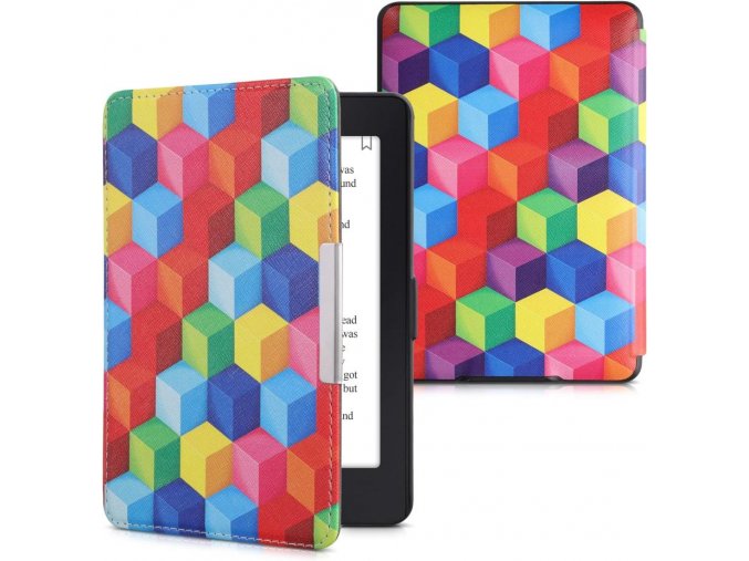 Pouzdro KW Mobile - Colorful Blocks - KW4556946 - pro Amazon Kindle Paperwhite 1/2/3 - vícebarevné  + ZDARMA 7500 KNIH NA DVD + BALÍČKY KNIH V CENĚ 1400,-Kč + ZÁRUKA 3 ROKY