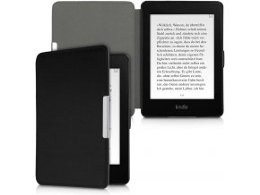 Pouzdro KW Mobile (Kalibri) - Real Leather - KAKA5626601 - pro Amazon Kindle Paperwhite 5 (2021) - černá kůže  + ZDARMA 7500 KNIH NA DVD + BALÍČKY KNIH V CENĚ 1400,-Kč + ZÁRUKA 3 ROKY