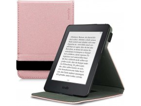 Pouzdro KW Mobile - Case with Strap Stand - KW4504081 - pro Amazon Kindle Paperwhite 1/2/3 - růžová, zlatá  KW Mobile obal na Amazon Kindle Paperwhite 1/2/3, kapsa, stojánek, motiv Case with Strap Stand, růžová, zlatá + záruka 3 roky + dárky zdarma