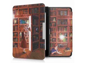 Pouzdro KW Mobile - Magical Library - KW4664447 - pro Amazon Kindle Paperwhite 4 (2018) - vícebarevné  + ZDARMA 7500 KNIH NA DVD + BALÍČKY KNIH V CENĚ 1400,-Kč + ZÁRUKA 3 ROKY
