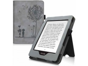 Pouzdro KW Mobile - Dandelion Love - KW5022202 - pro Amazon Kindle Paperwhite 4 (2018) - barva šedá  + ZDARMA 7500 KNIH NA DVD + BALÍČKY KNIH V CENĚ 1400,-Kč + ZÁRUKA 3 ROKY