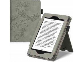 Pouzdro KW Mobile - Magnolias - KW5022207 - pro Amazon Kindle Paperwhite 4 (2018) - šedé  + ZDARMA 7500 KNIH NA DVD + BALÍČKY KNIH V CENĚ 1400,-Kč + ZÁRUKA 3 ROKY