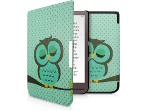 Pouzdro KW Mobile - Sleeping Owl - KW4578901 - pro Pocketbook 740/741 - mint  + ZDARMA 7500 KNIH NA DVD + BALÍČKY KNIH V CENĚ 1400,-Kč + ZÁRUKA 3 ROKY