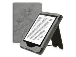 Pouzdro KW Mobile - Magnolias - KW5626208 - pro Amazon Kindle Paperwhite 5 (2021) - šedé  + ZDARMA 7500 KNIH NA DVD + BALÍČKY KNIH V CENĚ 1400,-Kč + ZÁRUKA 3 ROKY