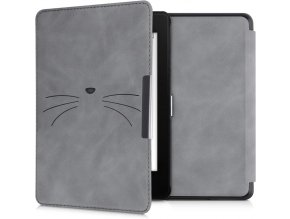 Pouzdro KW Mobile - Meow Meow - KW4897514 - pro Amazon Kindle Paperwhite 4 (2018) - šedé  + ZDARMA 7500 KNIH NA DVD + BALÍČKY KNIH V CENĚ 1400,-Kč + ZÁRUKA 3 ROKY
