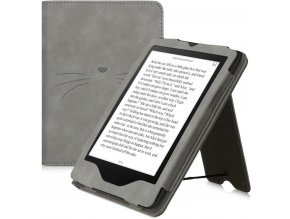 Pouzdro KW Mobile - Meow Meow - KW5626207 - pro Amazon Kindle Paperwhite 5 (2021) - šedé  + ZDARMA 7500 KNIH NA DVD + BALÍČKY KNIH V CENĚ 1400,-Kč + ZÁRUKA 3 ROKY