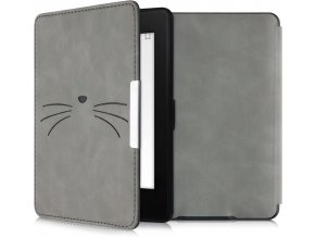 Pouzdro KW Mobile - Meow Meow -  KW4974709 - pro Amazon Kindle Paperwhite 1/2/3 - šedé  + ZDARMA 7500 KNIH NA DVD + BALÍČKY KNIH V CENĚ 1400,-Kč + ZÁRUKA 3 ROKY