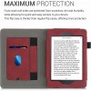 Pouzdro KW Mobile - Nubuck Brushed Heart - KW5567502 - pro Amazon Kindle Paperwhite 1/2/3 - Dark Red  + ZDARMA 7500 KNIH NA DVD + BALÍČKY KNIH V CENĚ 1400,-Kč + ZÁRUKA 3 ROKY