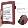 Pouzdro KW Mobile - Nubuck Brushed Heart - KW5567502 - pro Amazon Kindle Paperwhite 1/2/3 - Dark Red  + ZDARMA 7500 KNIH NA DVD + BALÍČKY KNIH V CENĚ 1400,-Kč + ZÁRUKA 3 ROKY