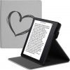 Pouzdro KW Mobile - Brushed Heart - KW4941806 - pro Amazon Kindle Oasis 2/3 - šedé  + ZDARMA 7500 KNIH NA DVD + BALÍČKY KNIH V CENĚ 1400,-Kč + ZÁRUKA 3 ROKY