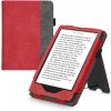 Pouzdro KW Mobile Double Leather - KW5626102 - pro Amazon Kindle Paperwhite 5 (2021) - grey, red  + ZDARMA 7500 KNIH NA DVD + BALÍČKY KNIH V CENĚ 1400,-Kč + ZÁRUKA 3 ROKY