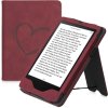 Pouzdro KW Mobile - Nubuck Brushed Heart - KW5626202 - pro Amazon Kindle Paperwhite 5 (2021) - Dark Red  + ZDARMA 7500 KNIH NA DVD + BALÍČKY KNIH V CENĚ 1400,-Kč + ZÁRUKA 3 ROKY