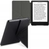 Pouzdro KW Mobile - Origami Black Leather - KW5715801 - pro Amazon Kindle Paperwhite 5 (2021) - černé  + ZDARMA 7500 KNIH NA DVD + BALÍČKY KNIH V CENĚ 1400,-Kč + ZÁRUKA 3 ROKY