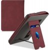 Pouzdro KW Mobile - Nubuck Desert Red - KW5761920 - pro Amazon Kindle Paperwhite 5 (2021) - Dark Red  + ZDARMA 7500 KNIH NA DVD + BALÍČKY KNIH V CENĚ 1400,-Kč + ZÁRUKA 3 ROKY