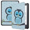 Pouzdro Durable Lock K20-03 pro Amazon Kindle 2019/2020 - Owl  + ZDARMA 7500 KNIH NA DVD + BALÍČKY KNIH V CENĚ 1400,-Kč + ZÁRUKA 3 ROKY