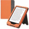 Pouzdro KW Mobile Double Leather - KW5626106 - pro Amazon Kindle Paperwhite 5 (2021) - šedá, oranžová  + ZDARMA 7500 KNIH NA DVD + BALÍČKY KNIH V CENĚ 1400,-Kč + ZÁRUKA 3 ROKY