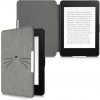 Pouzdro KW Mobile - Meow Meow -  KW4974709 - pro Amazon Kindle Paperwhite 1/2/3 - šedé  + ZDARMA 7500 KNIH NA DVD + BALÍČKY KNIH V CENĚ 1400,-Kč + ZÁRUKA 3 ROKY