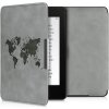 Pouzdro KW Mobile - Travel Outline - KW4974705 - pro Amazon Kindle Paperwhite 1/2/3 - šedé  + ZDARMA 7500 KNIH NA DVD + BALÍČKY KNIH V CENĚ 1400,-Kč + ZÁRUKA 3 ROKY