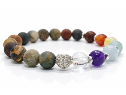 matt picasso jaspis csakra asvany karkoto cirkon szivvel 1334