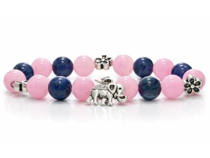 jade szodalit asvany karkoto elefantos medallal 1343