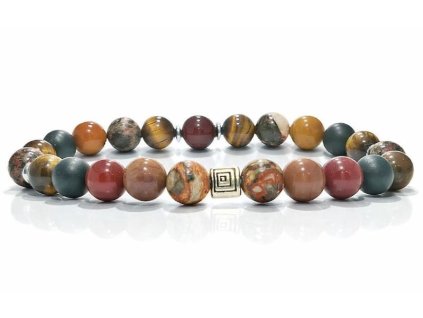 leopard jaspis mokait onix tigrisszem asvany karkoto 1469