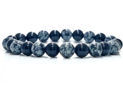 Kitartást növelő, lelki problémákat csökkentő férfi ásvány karkötő