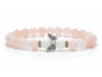 rozsakvarc roppantott hegyikristaly karkoto tejkvarc angyallal 2547