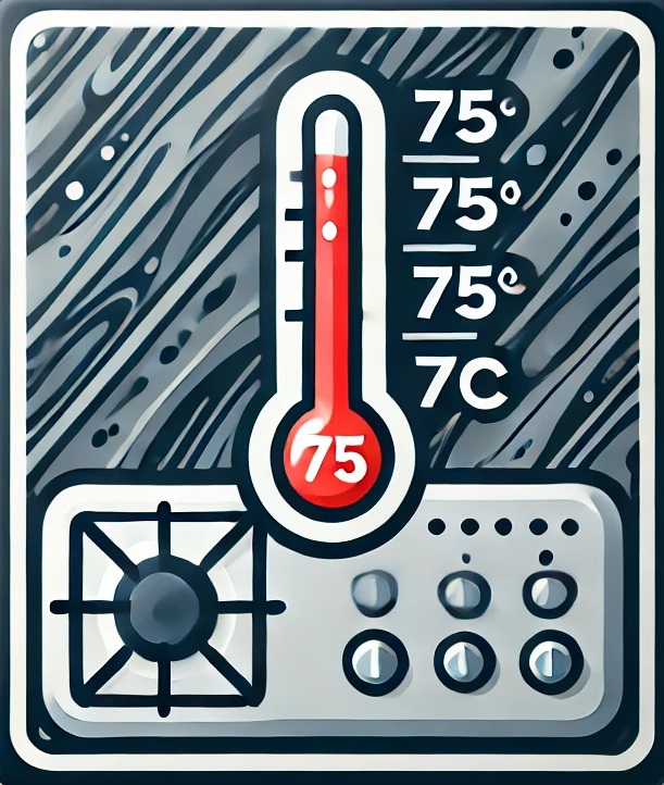 Tento PVC mramorový panel je navrhnutý tak, aby bol ideálny na použitie za kuchynskou linkou. Pri teplotách do 75 °C je materiál odolný a nespôsobuje deformácie. Avšak, pri prekročení tejto teploty môže dôjsť k deformácii. Zabezpečte, aby ste panel umiestnili na vhodné miesto, kde bude chránený pred priamym pôsobením vysokých teplôt.