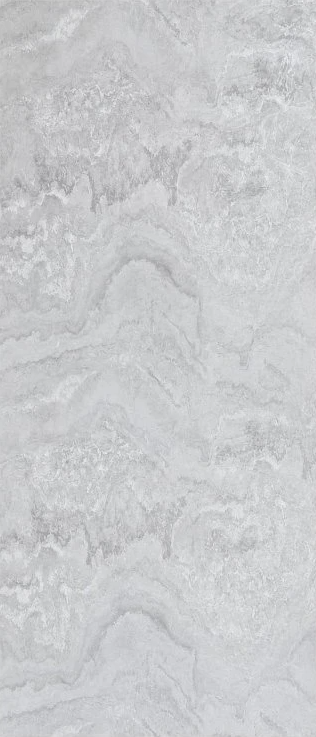 PVC panel Silver Cloud Stone so sivým kamenným dekorom a prirodzenou štruktúrou kameňa