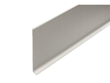 Cezar listwa ochronna LP100 cokolowa aluminium 250cm platyna el poler szczotkowany EC43S