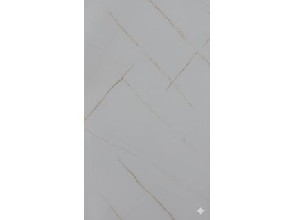 At-Europe: PVC panel Biely s Medenými Žilami (60x120 cm). Teplá akcentová stena za TV