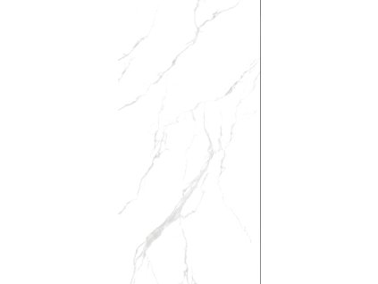 Porcelánová dlažba 60×120 cm, super nano leštená, biela so svetlosivým žilkovaním – Geranado (6 tvárí)