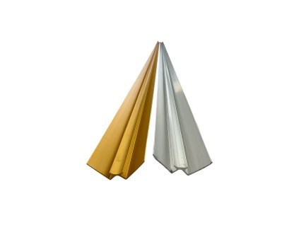 Aluminium-Innenwinkel für PVC-Paneele in vier Farben
