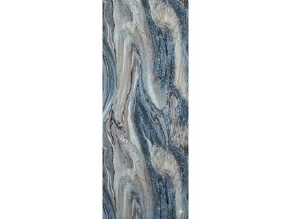 At-Europe: PVC mramorový panel Ocean Wave Blue (60x120 cm). Osviežujúci obklad pre kúpeľňu a SPA